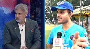 “Itna budha ho gaya hai yaar, thoda sa color karlo Moin” – Sourav Ganguly advises Moin Khan in heartwarming interaction during 2023 World Cup