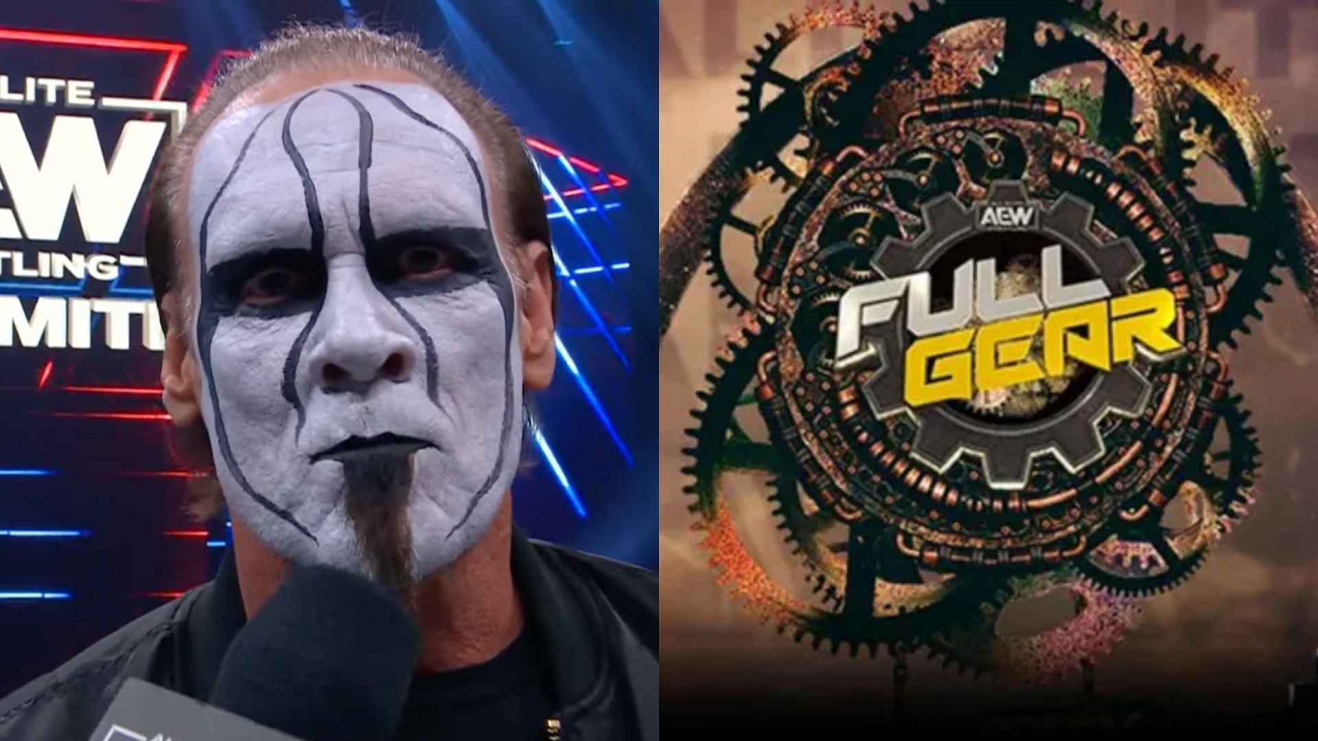 Sting sends oneword message hours before AEW Full Gear 2023