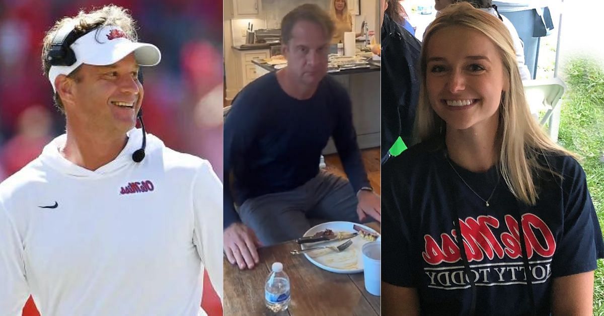 WATCH: Ole Miss HC Lane Kiffin has a hysterical reaction about age gap between him and gf Sally Rychlak
