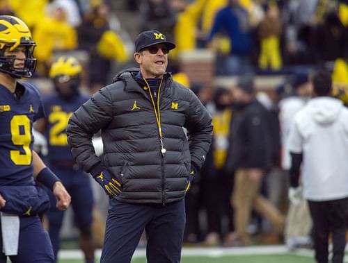 Jim Harbaugh's future's up in the air