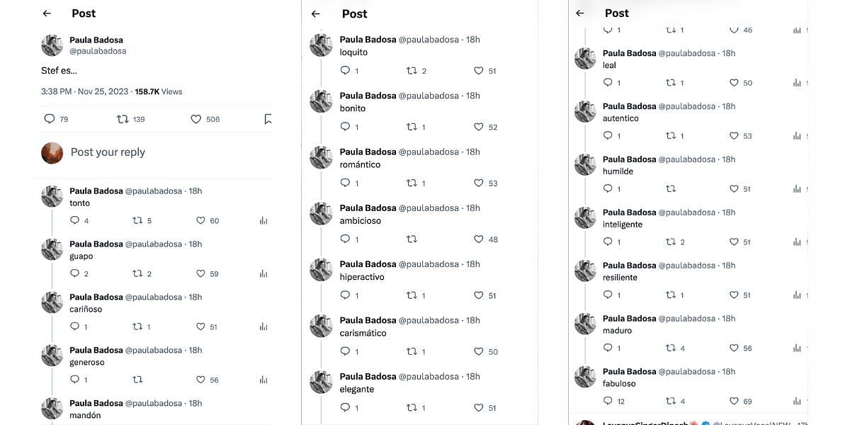 Paula Badosa&#039;s posts on X (formerly Twitter)