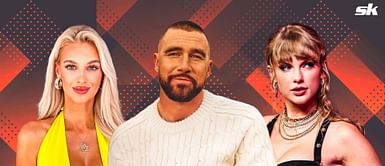 Tom Brady superfan Veronika Rajek labels Travis Kelce a 'hunk,' sends message to Taylor Swift