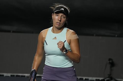 Jessica Pegula pictured at 2023 WTA Finals