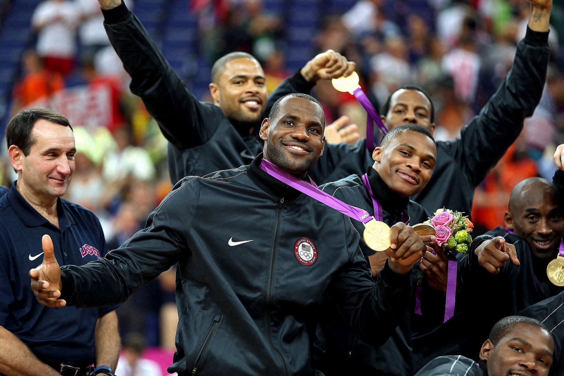 LeBron James Olympics Gold Medal