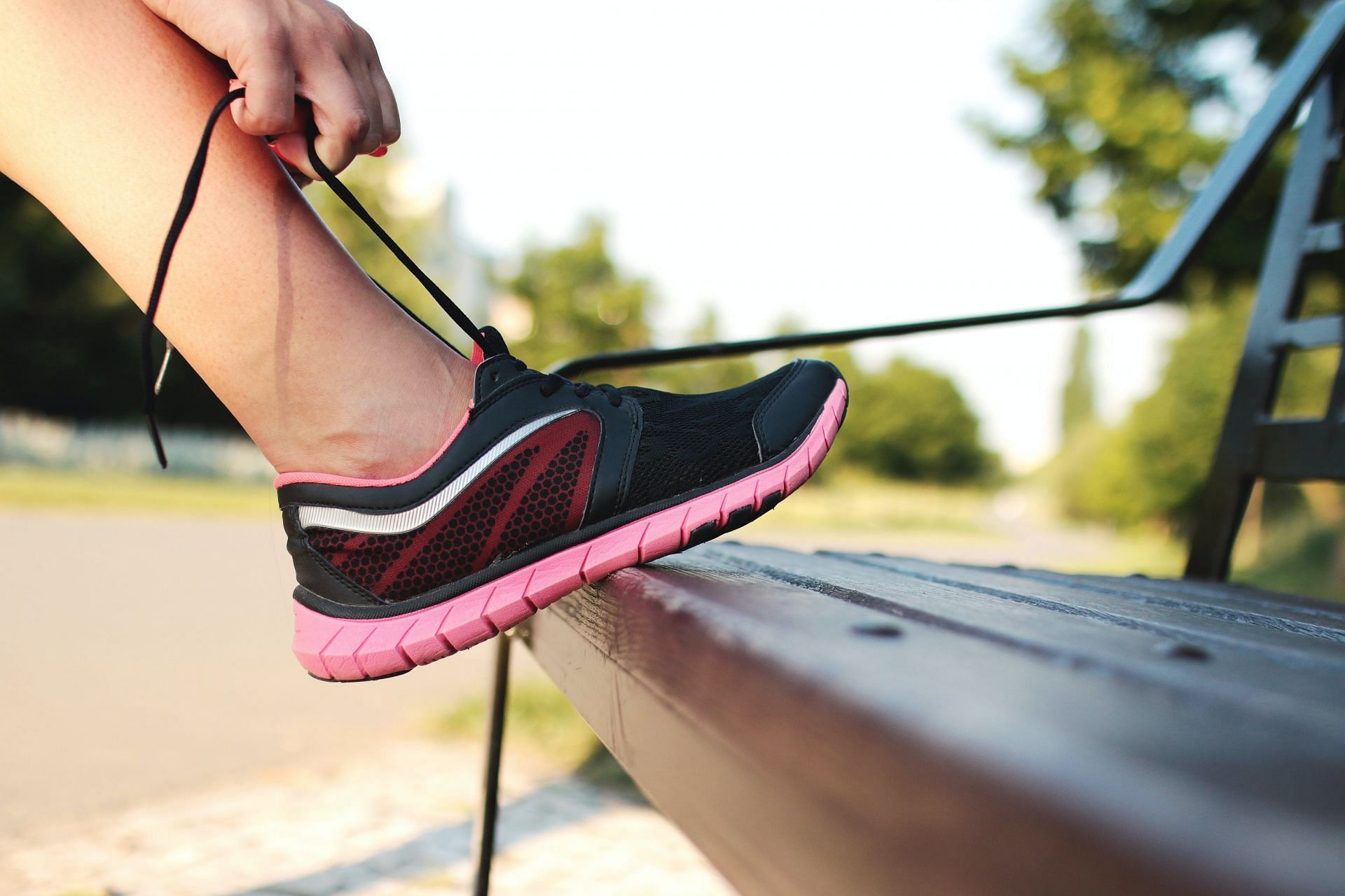 Importance of the right shoes for jogging for women (image sourced via Pexels / Photo by jeshoots)