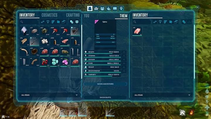 ARK Survival Ascended Spinosaurus taming guide