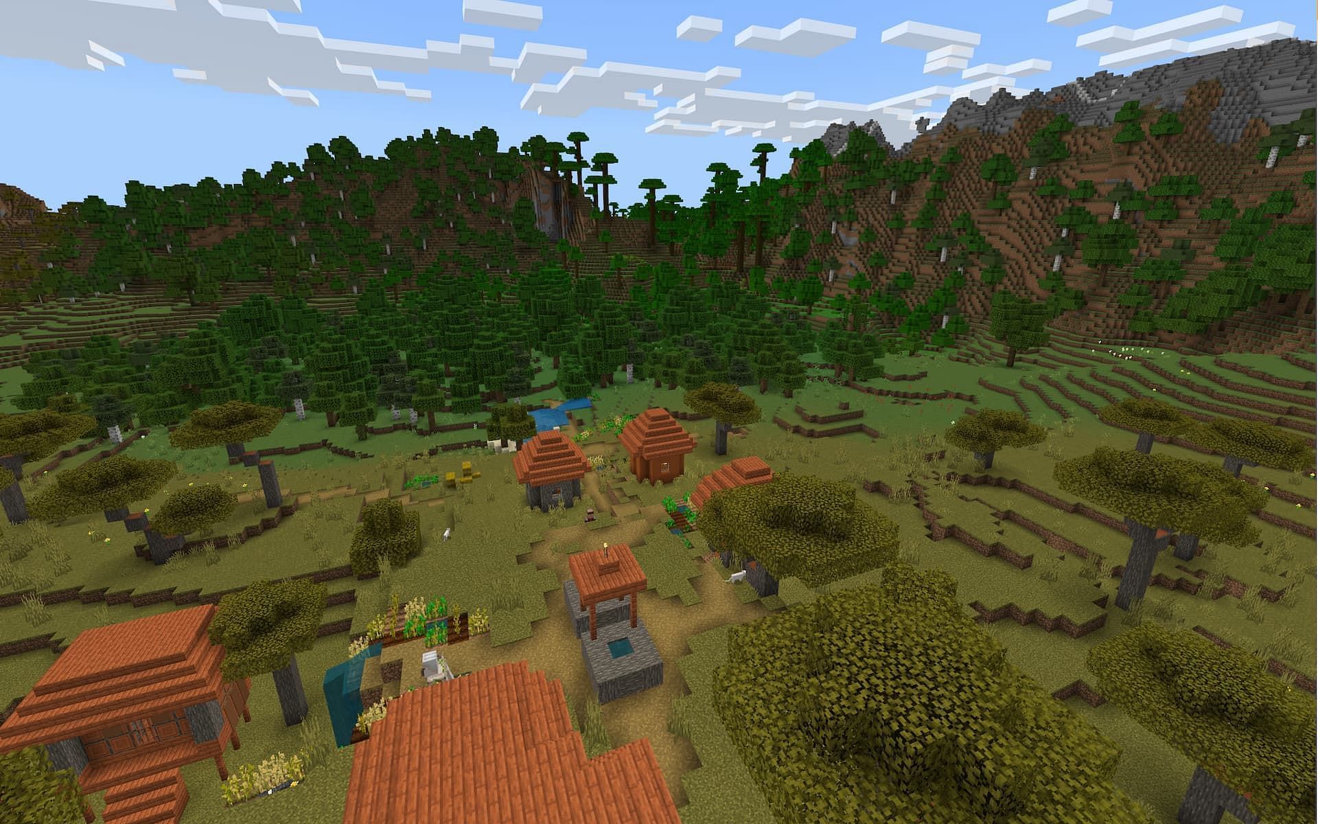 Seek shelter before heading off on an adventure (Image via Mojang)