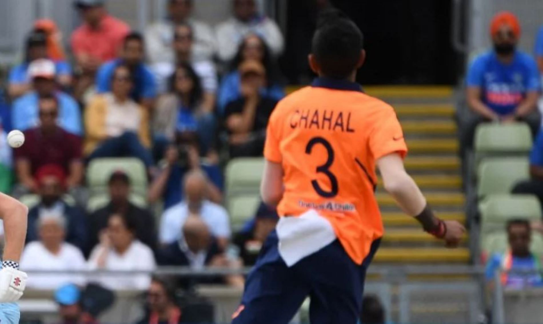 Chahal was in for harsh treatment against England.