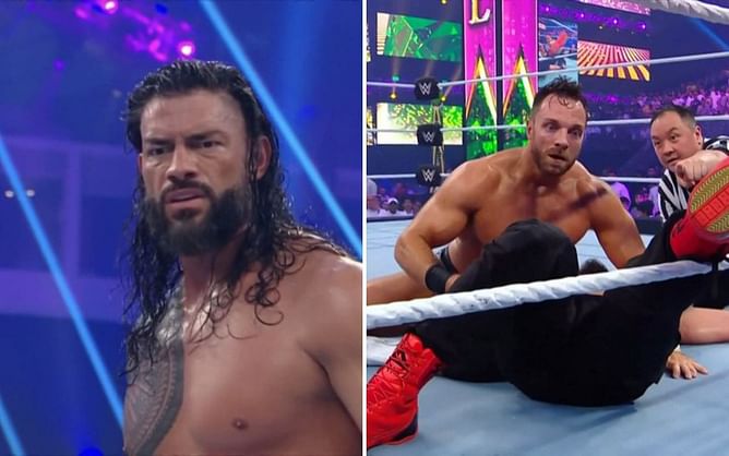 WWE Crown Jewel 2023 में Roman Reigns के मैच में हुई रेफरी से बहुत बड़ी गलती और 41 साल के स्टार के साथ हुआ बड़ा धोखा? देखें वीडियो