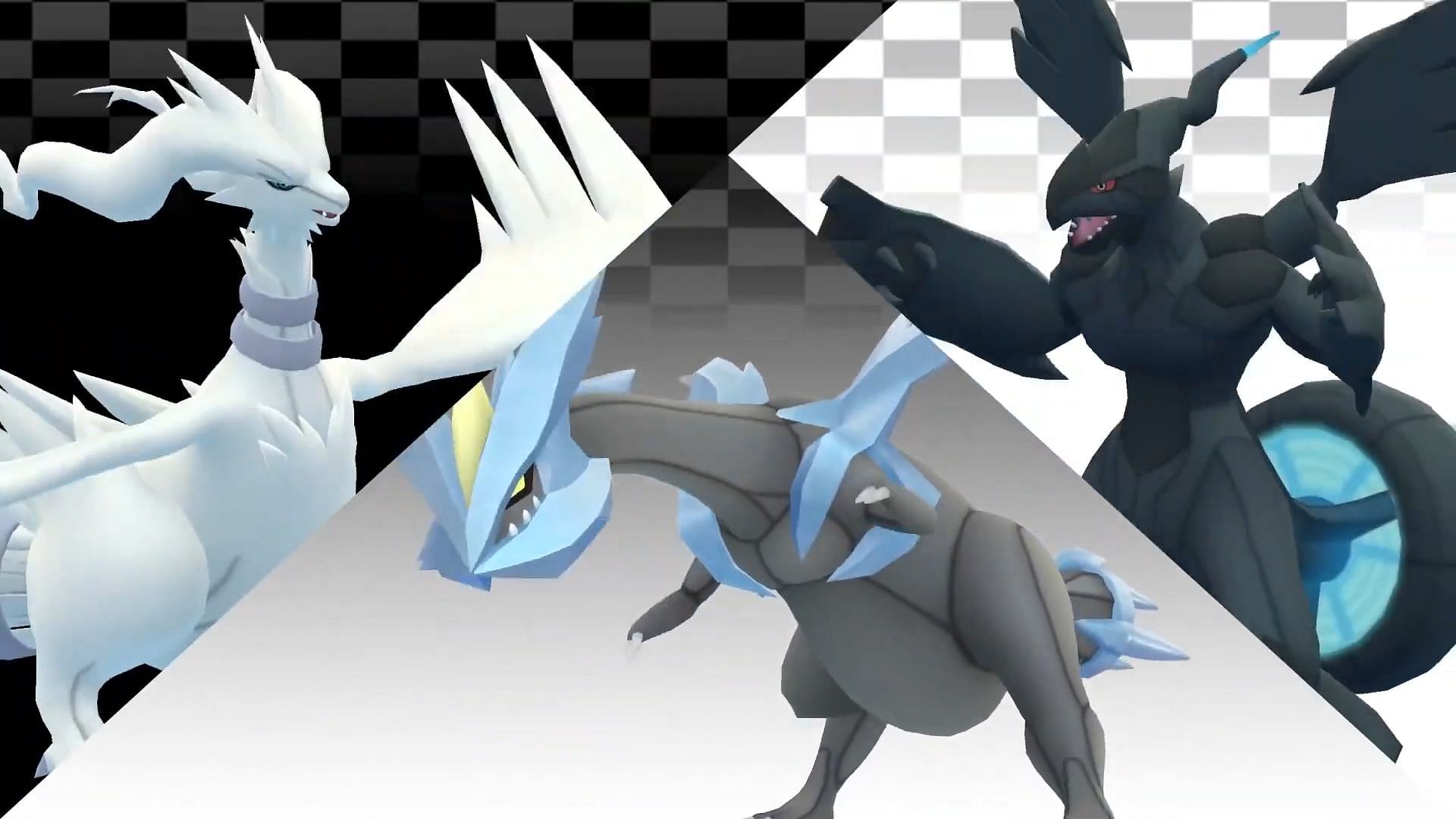 All of Unova&#039;s mascot legendaries are receiving Raid Hours in Pokemon GO&#039;s new season (Image via Niantic)