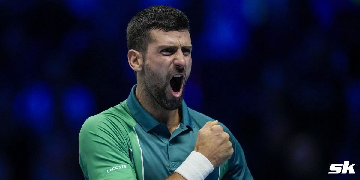 Novak Djokovic downed Jannik Sinner in straight sets to win his 7th ATP Finals trophy