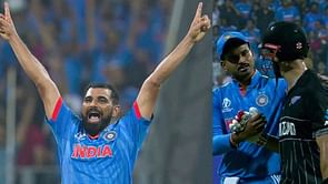[Watch] Magical Mohammed Shami gets New Zealand's last hope Daryl Mitchell out to register record-breaking fifer
