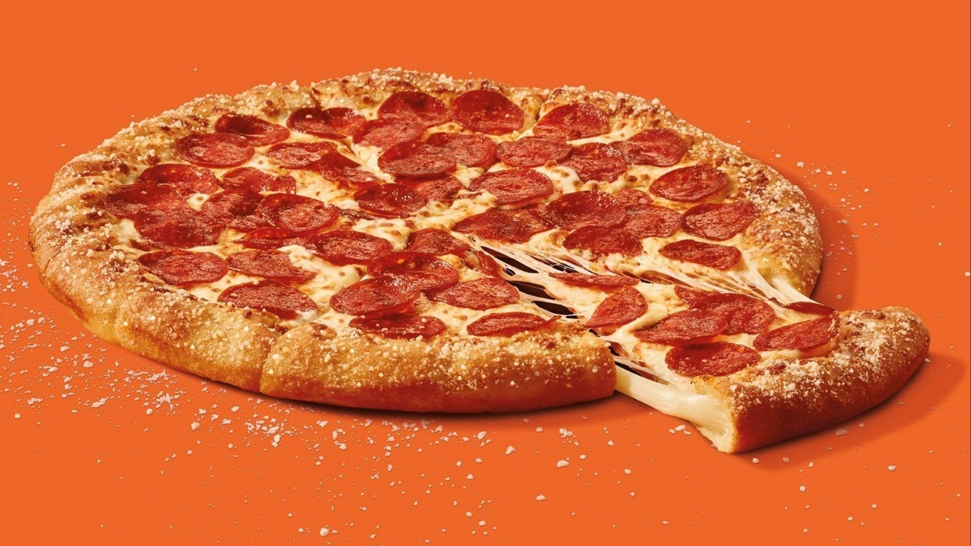 The new Stuffed Crazy Crust Pizza can be availed for a limited time (Image via L. Caesars)