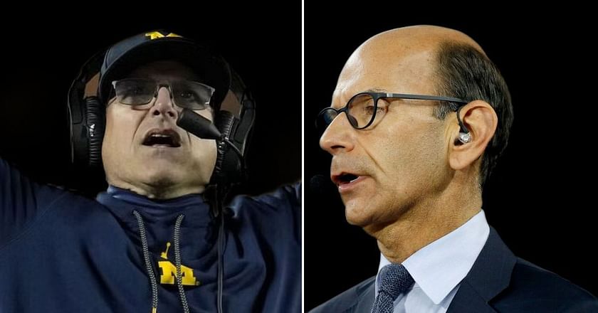 Paul Finebaum rips Michigan HC over 'mom's bathing suit' remark ahead of  Ohio State showdown - "That's all Jim Harbaugh can do"