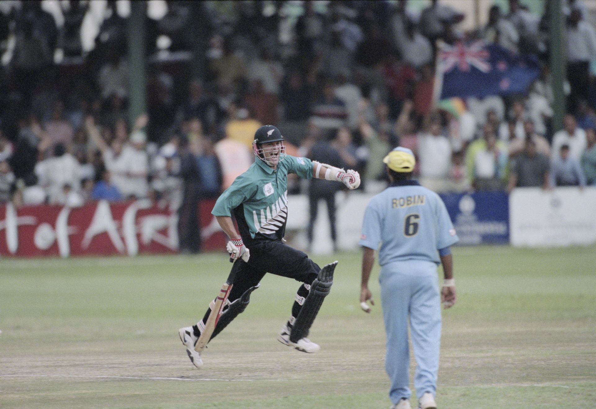 Chris Cairns got the job done for New Zealand.