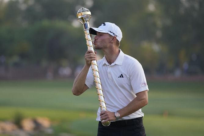 Nicolai Hojgaard reacts to DP World Tour Championship victory after missing out last week: “I can’t believe it happened”