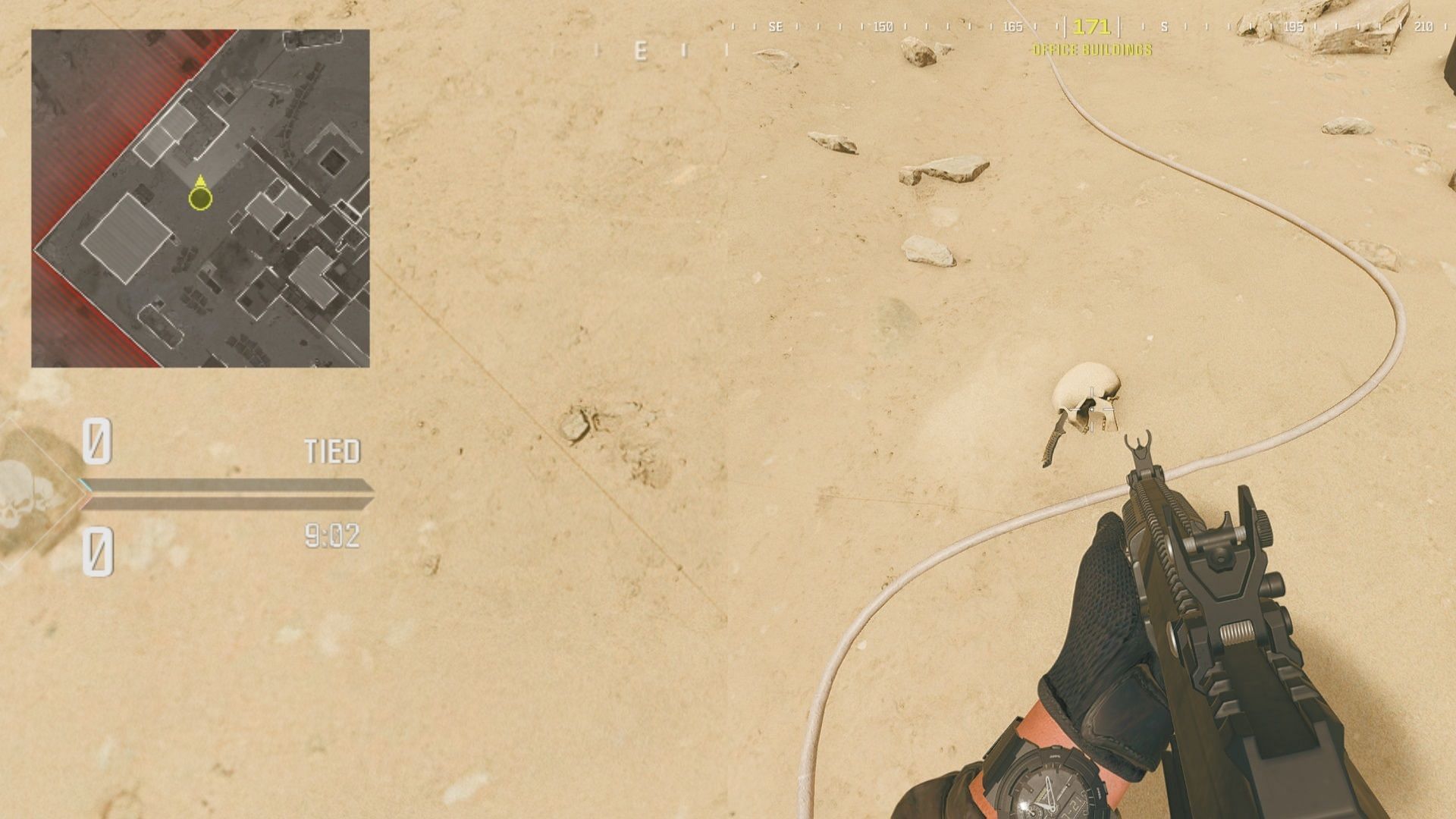 Location of the MW2 Shepherd&#039;s Death Easter Egg in Modern Warfare 3 (Image via Activision)