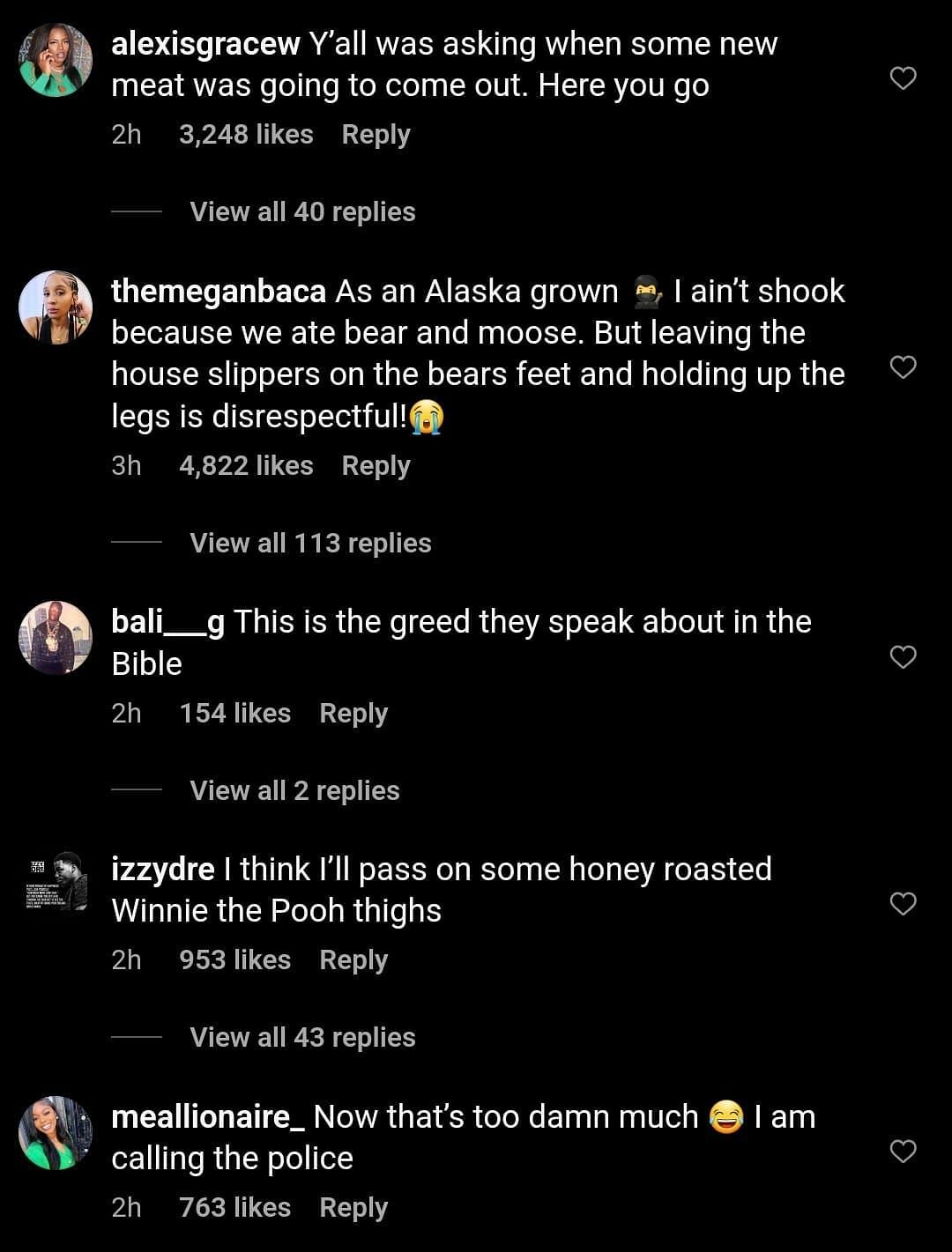 Netizens react to the viral video (Image via theshaderoom/Instagram)