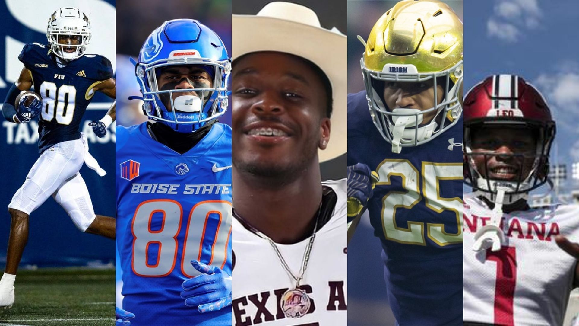 Where will some of the top WRs go in the transfer portal?