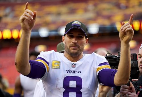 Kirk Cousins: Minnesota Vikings v Washington Commanders