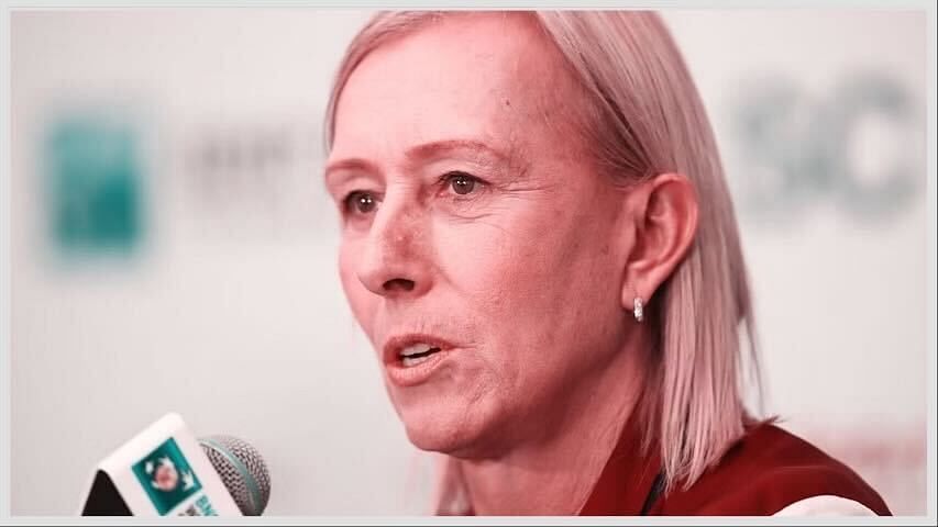 Martina Navratilova reacts to transgender athlete quitting women