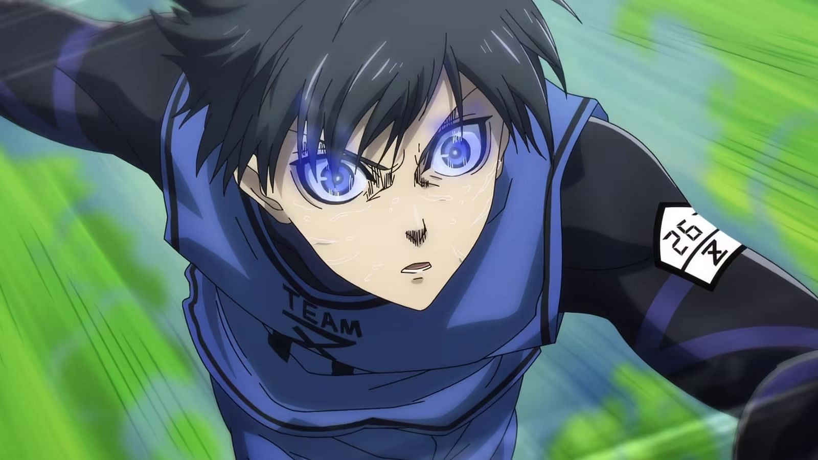 Isagi Yoichi as seen in the Blue Lock anime(image via Studio 8bit)