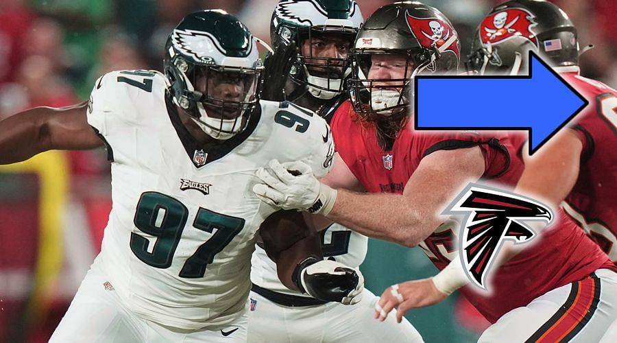 Kentavius Street traded from the Eagles to the Falcons