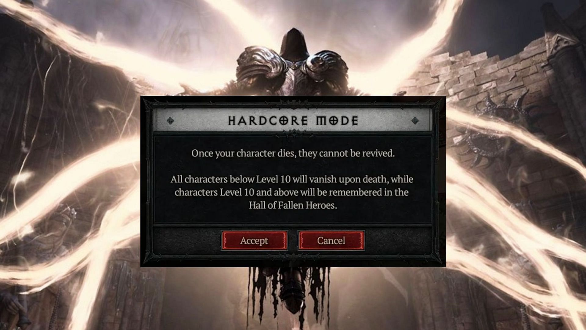 Diablo 4 hardcore mode