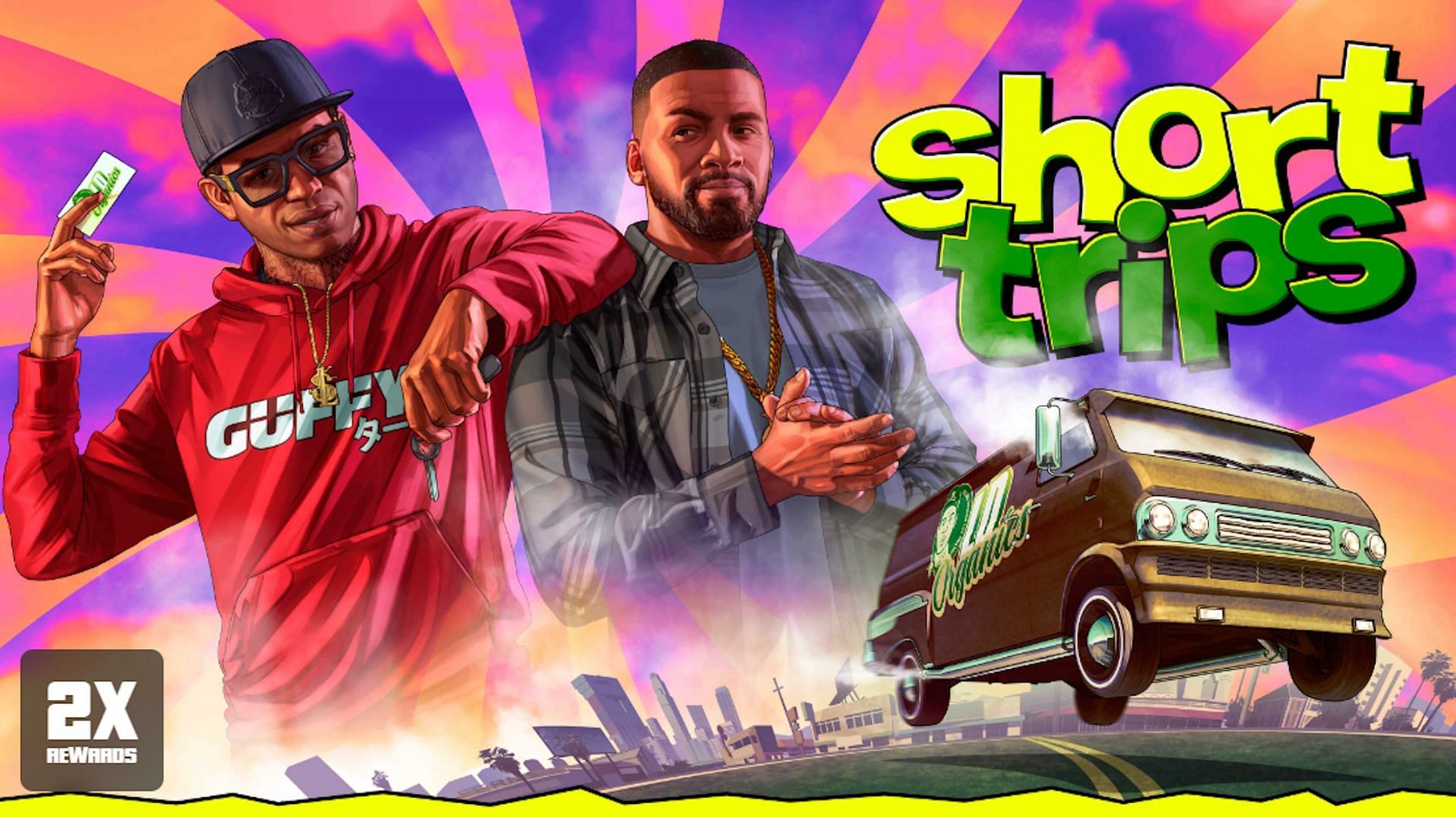 Short Trips is an example of content getting 2x multipliers this week (Image via Rockstar Games)