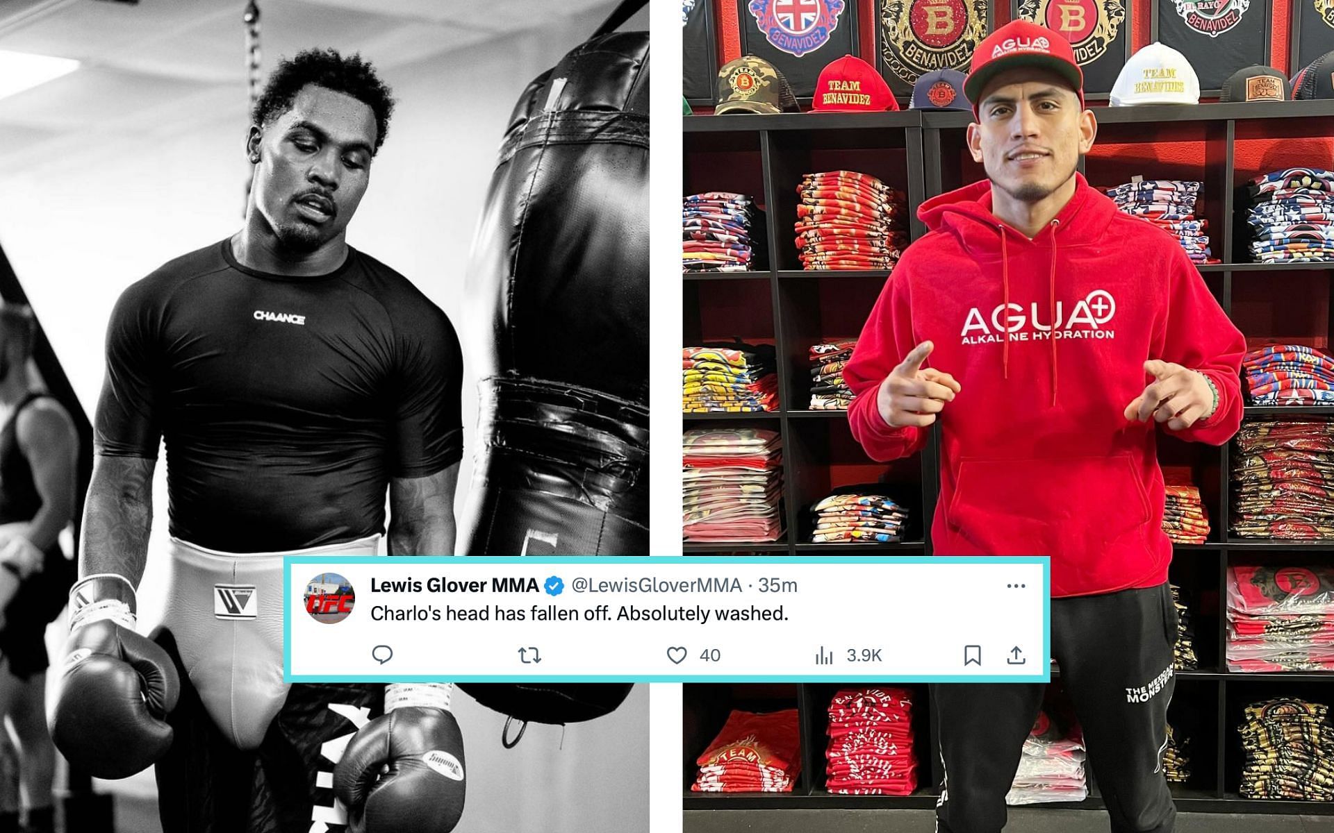 Jermall Charlo (left) and Jose Benavidez Jr. (right) [Photo Courtesy @futureofboxing and @josebenavidezjr92 on Instagram]