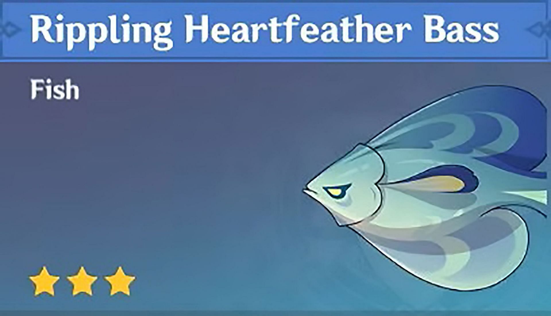 Rippling Heartfeather Bass (Image via HoYoverse)