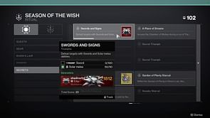 Destiny 2 Swords and Signs triumph: How to complete, rewards, and more