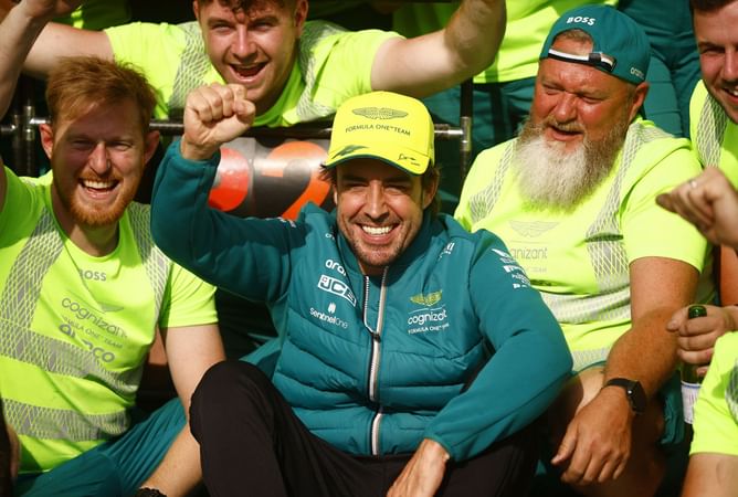 "I saw a lot of talent": Fernando Alonso on why he joined Aston Martin