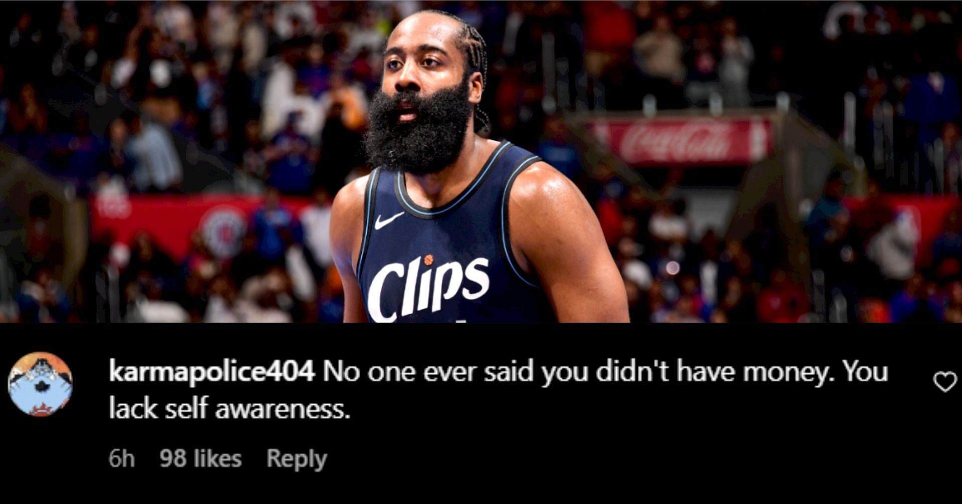 NBA fans ridicule James Harden as he makes Instagram return with savage caption