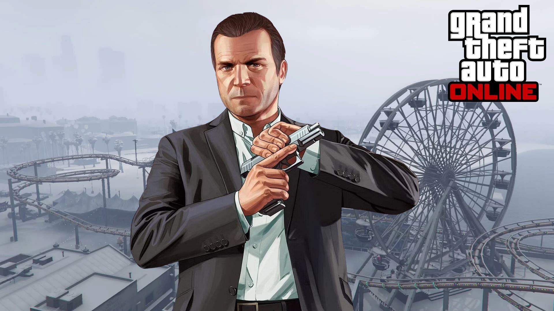 Michael De Santa is yet to appear in GTA Online (Image via Sportskeeda)