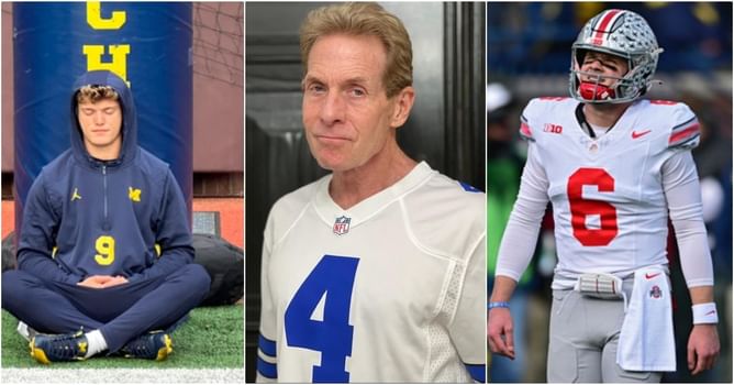 Skip Bayless picks sides after Michigan's 30-24 win over Ohio State - "JJ McCarthy is just better than Kyle McCord"