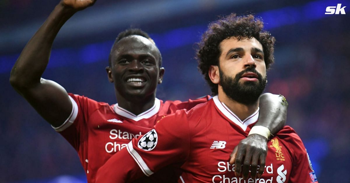 Liverpool icons - Sadio Mane and Mohamed Salah 