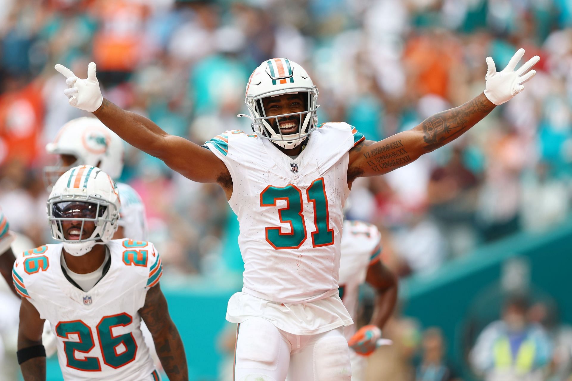 Raheem Mostert injury update: Latest on Dolphins RB for Week 9 fantasy ...