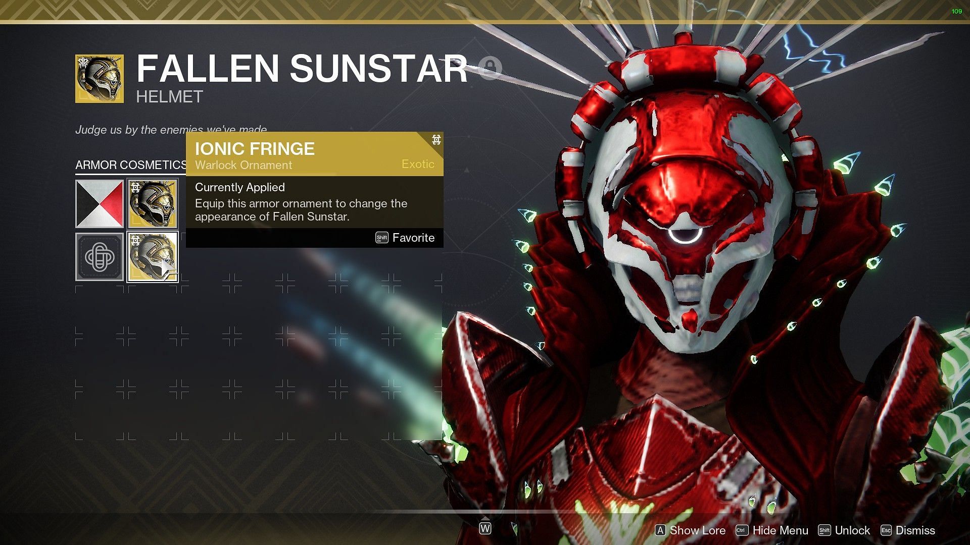 Fallen Sunstar (Image via Destiny 2)