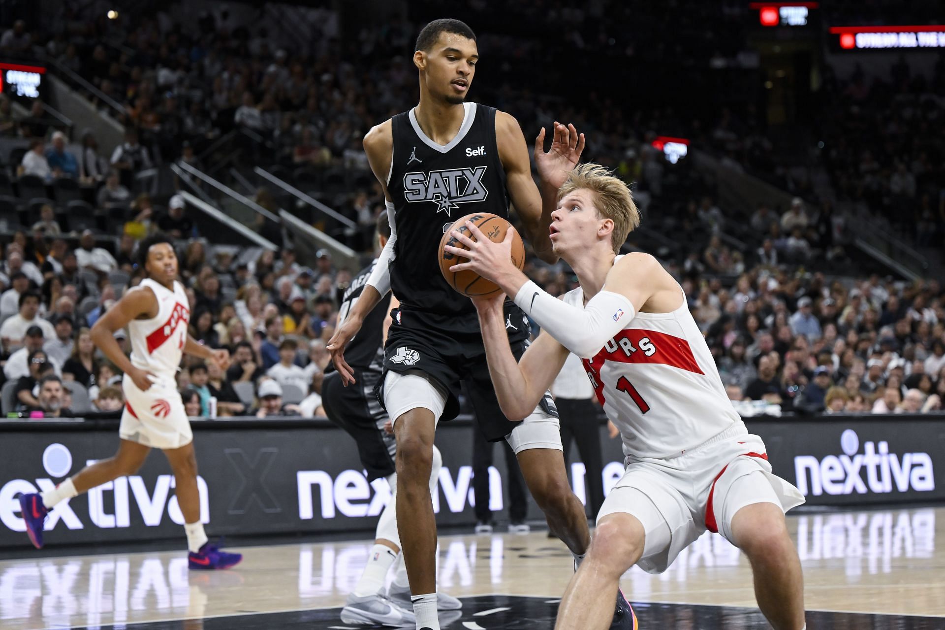 Raptors Spurs Basketball