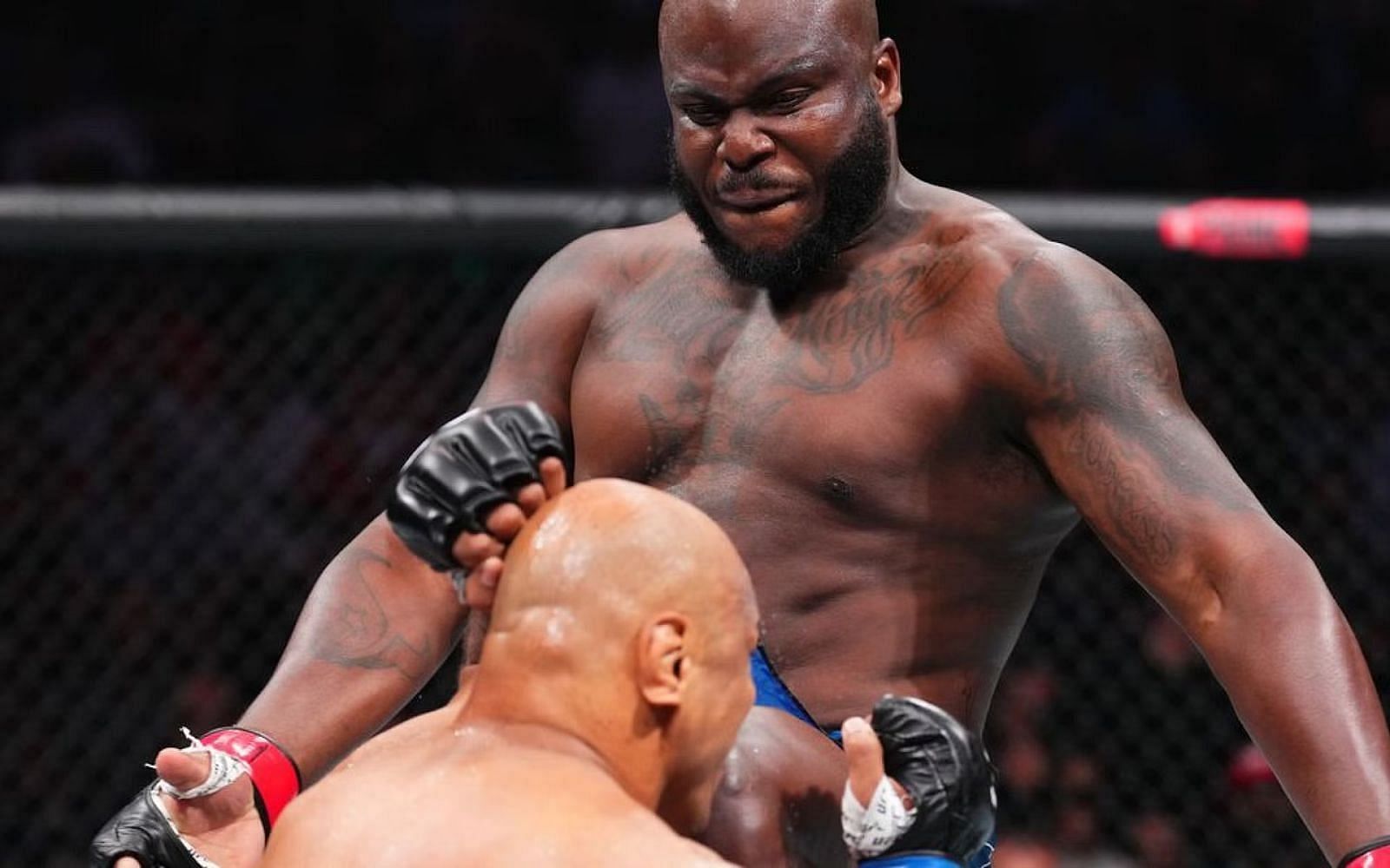 Derrick Lewis vs. Marcos Rogerio de Lima UFC 291 [Image via Getty Images]