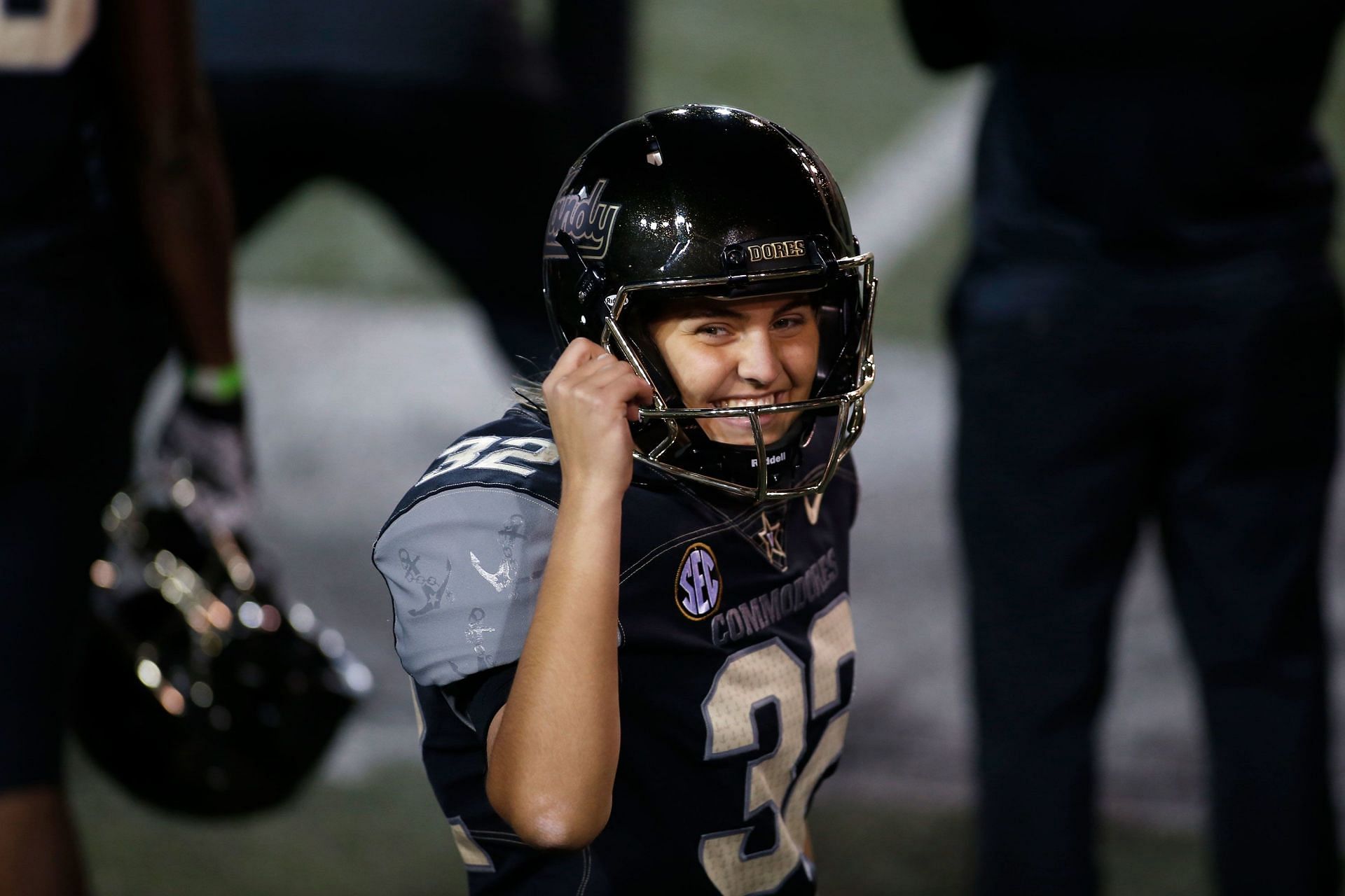 Jackson State kicker Leilani Armenta