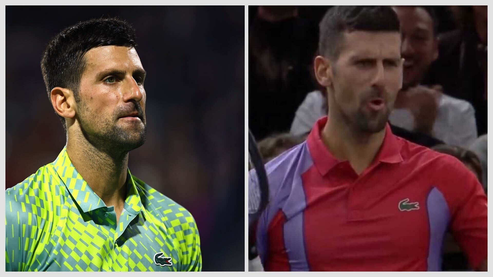 Novak Djokovic goaded the Paris crowd after being booed