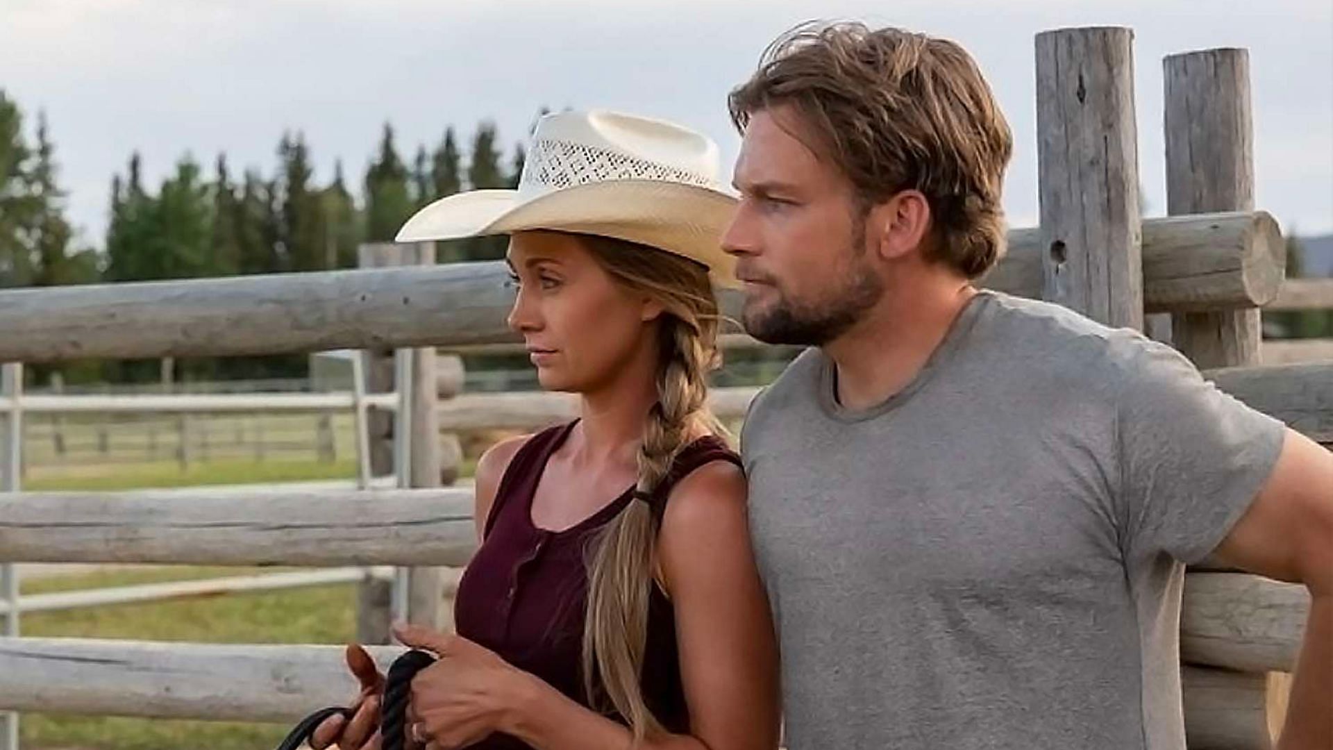 Amy and Finn from the famous show Heartland (Image credit: People Magazine)