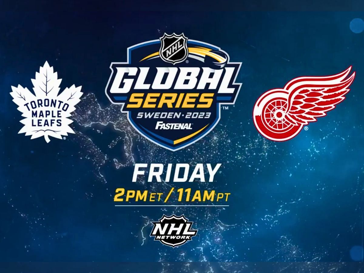 NHL Global Series Sweden Toronto Maple Leafs vs Detroit Red Wings | Nov 17, 2023