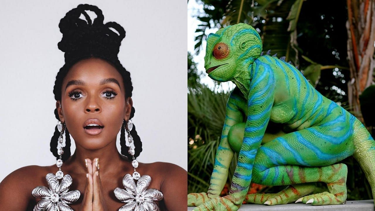 Janelle Monae&rsquo;s Halloween costume for Heidi Klum&rsquo;s party sparks wild reactions online (Image via Instagram/@janellemonae)