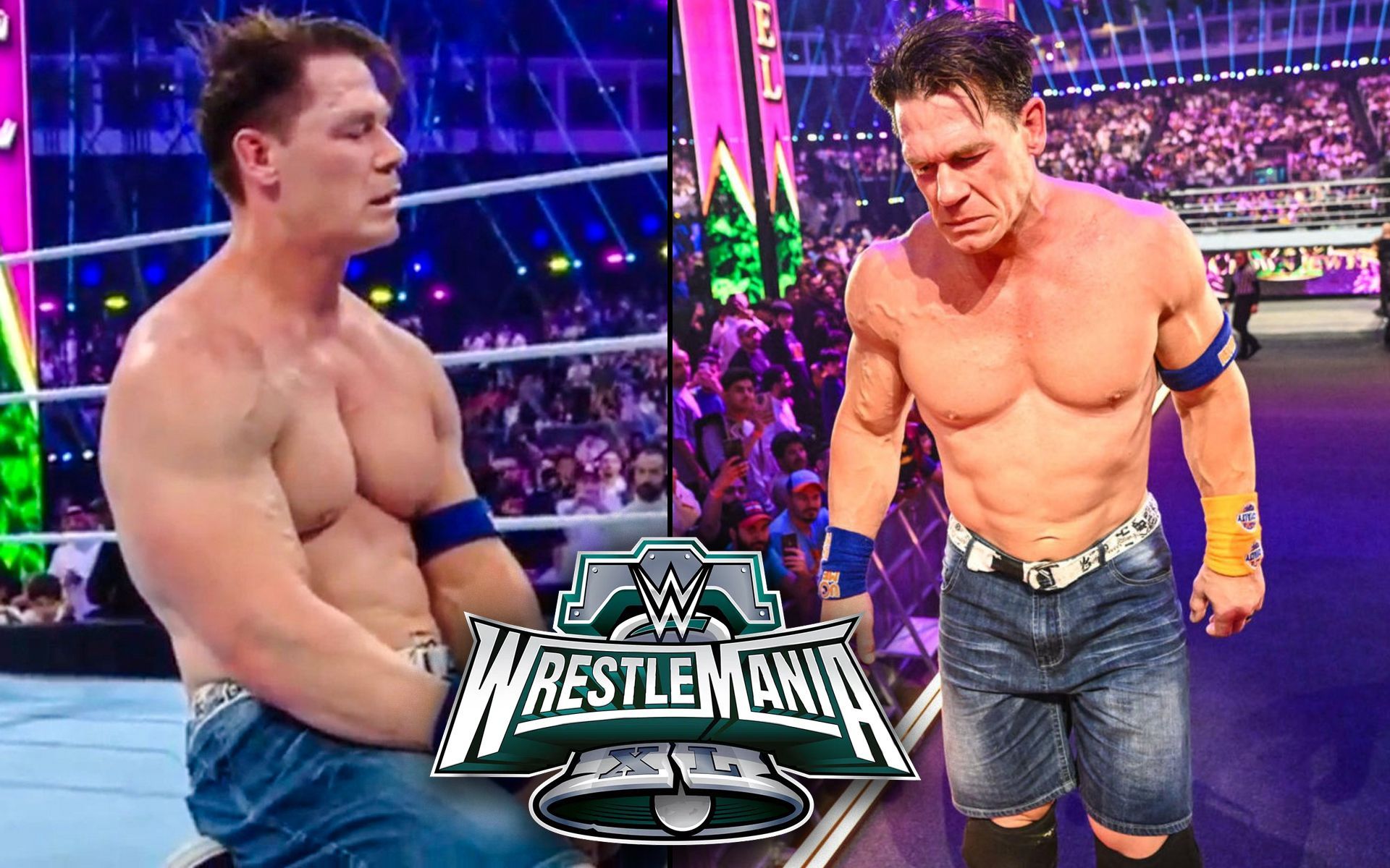 John Cena suffered a loss at Crown Jewel 2023.