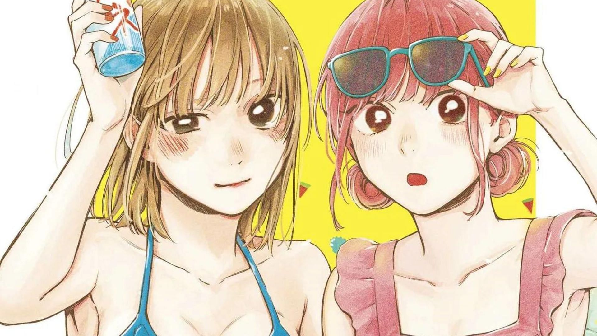 Chinatsu Kano and Hina Chouno as seen in the manga (Image via Shueisha)