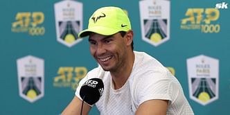 "Enjoying my time somewhere playing with friends" - Rafael Nadal shares glimpse of his shuffleboard experience, professes his love for the game