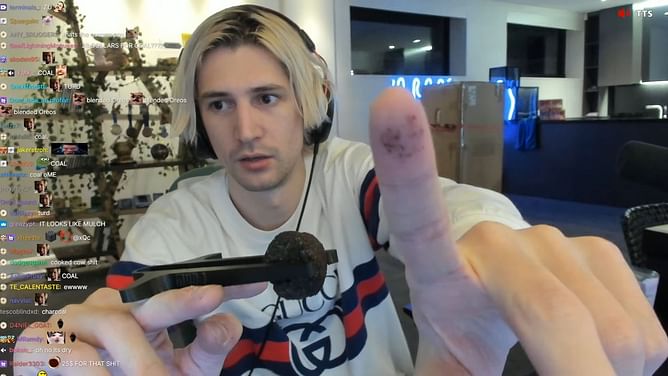 "Doesn't taste like much": xQc gives his opinion on Pokimane's cookies after tasting them on stream